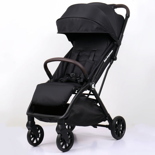 Travel Pram – FlexGo Lightweight Auto Folding Stroller (Black)