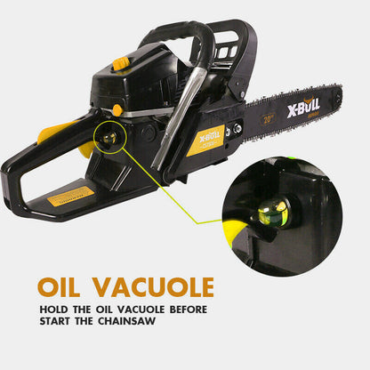 X-BULL 62cc Petrol Chainsaw