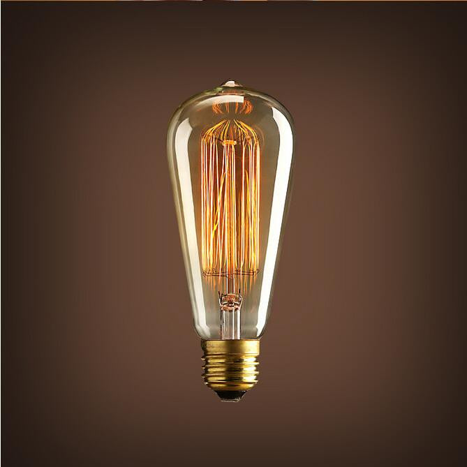 E27 Bulb 40W Vintage Incandescent - salelink.co.nz