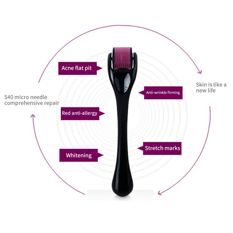 540 Microneedle Scar Derma Roller Dermaroller Micro Needle Skin Care Therapy 1mm