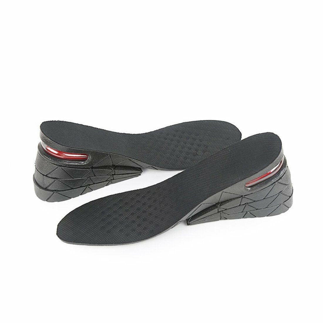 Four Layer 9CM Shoe Lift Height Increase Insoles Foam Pads Heel Insert Taller - salelink.co.nz