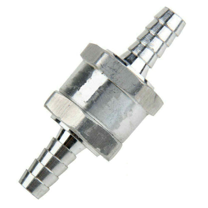 8mm Aluminum One-way Non-return Check Valve Fuel/Water/Gas/Air/Vacuum