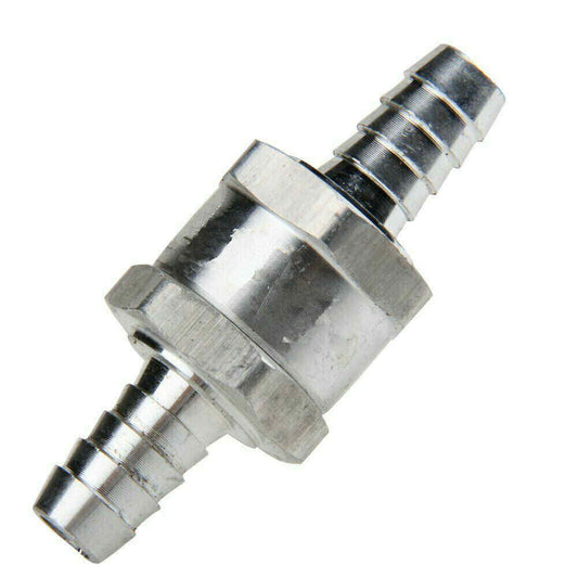 10mm Aluminum One-way Non-return Check Valve Fuel/Water/Gas/Air/Vacuum