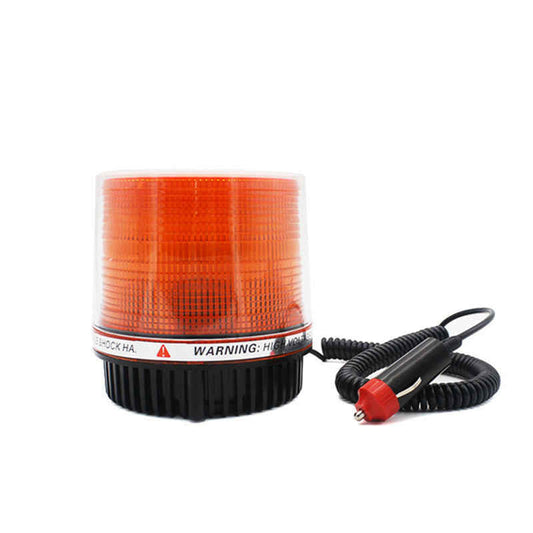 Amber Led Beacon Strobe Light Emergency Flashing Warning Truck Lamp - salelink.co.nz