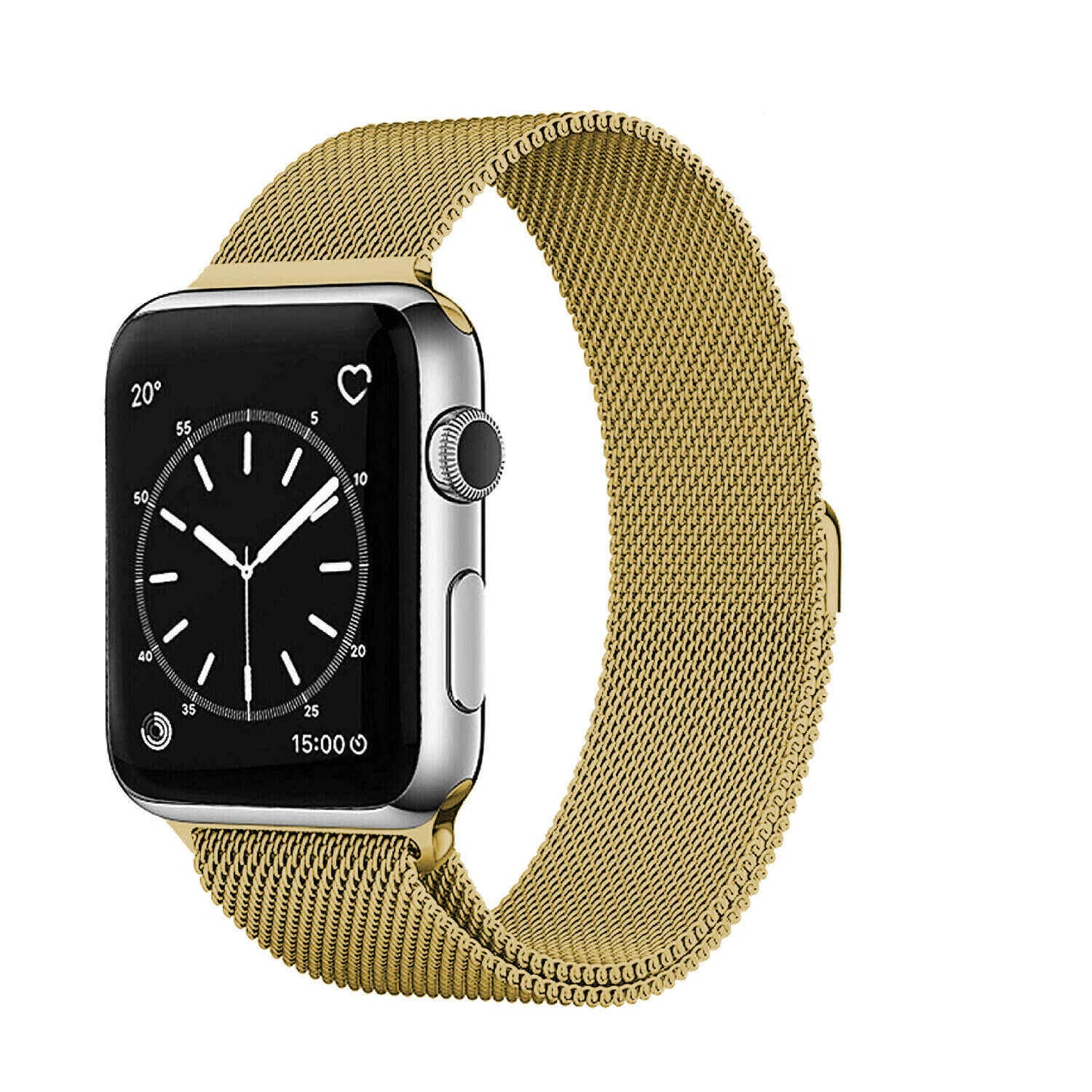GOLD 44mm 45mm 46mm(Series 10) 49mm Ultra 2 Magnet Watch Band Strap For Apple Watch