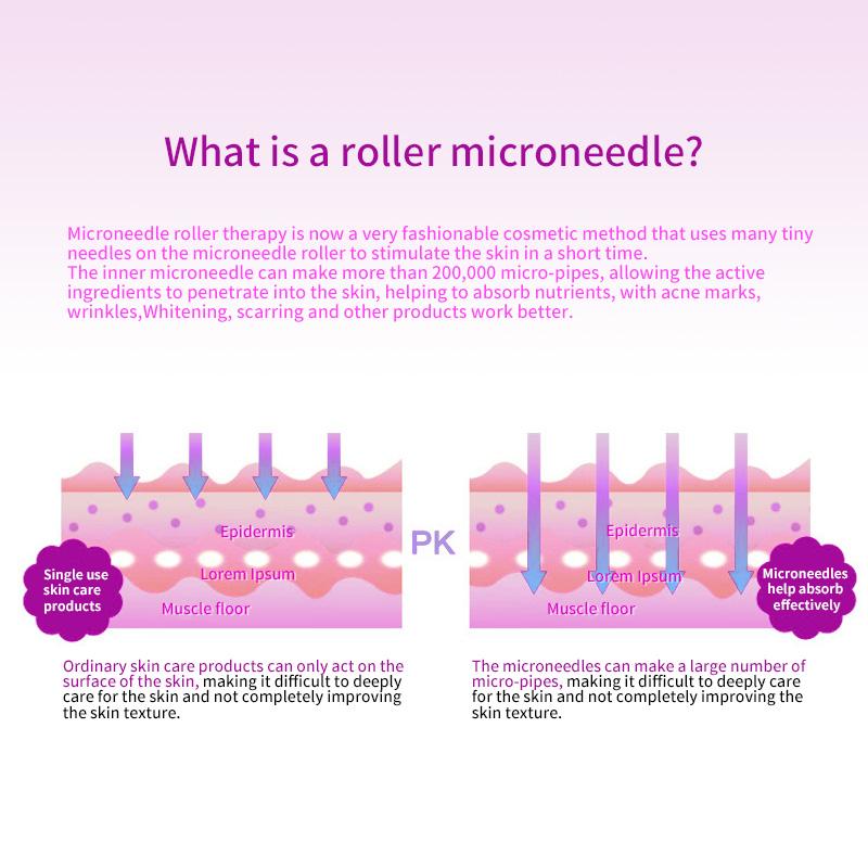 540 Microneedle Scar Derma Roller Dermaroller Micro Needle Skin Care Therapy 1mm