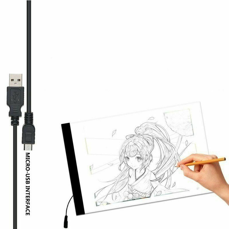 A4 LED Drawing Copy Board Light Box