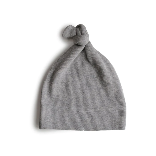 Mushie - Ribbed Baby Beanie 0-3 Months