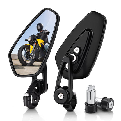 Motorcycle Bar End Mirrors Motorbike Rearview Mirror
