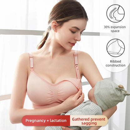 Maternity Nursing Bra – Seamless, Wireless & Comfortable Fit