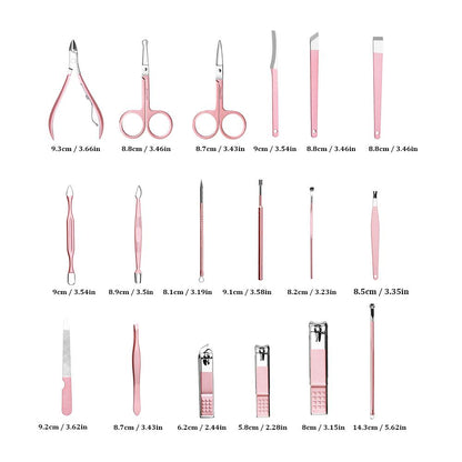 18PCS Nail Manicure Pedicure Set