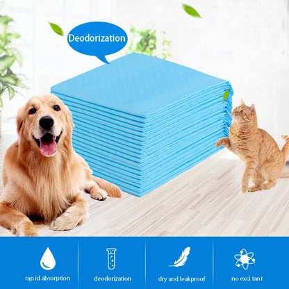 Super Absorbent Disposable Pet Training Pads – Puppy, Dog & Cat Pee Mats