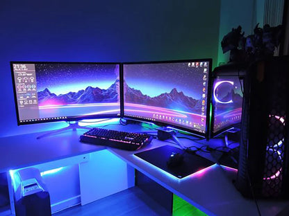 RGB LED Strip Lights with App Control – USB Colour Changing Light Strip