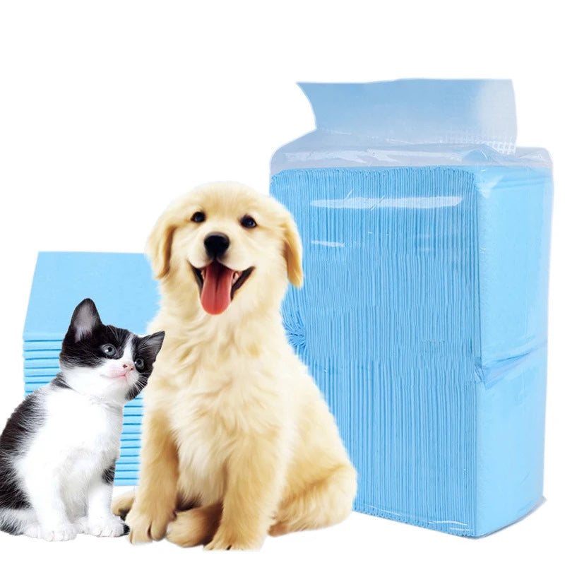 Super Absorbent Disposable Pet Training Pads – Puppy, Dog & Cat Pee Mats