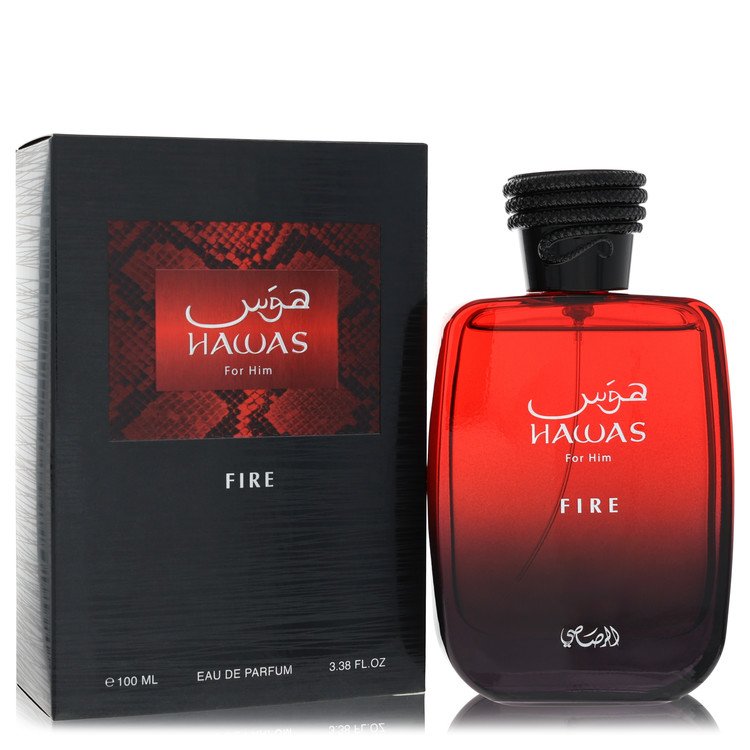 Hawas Fire Eau De Parfum Spray by Rasasi 100 ml