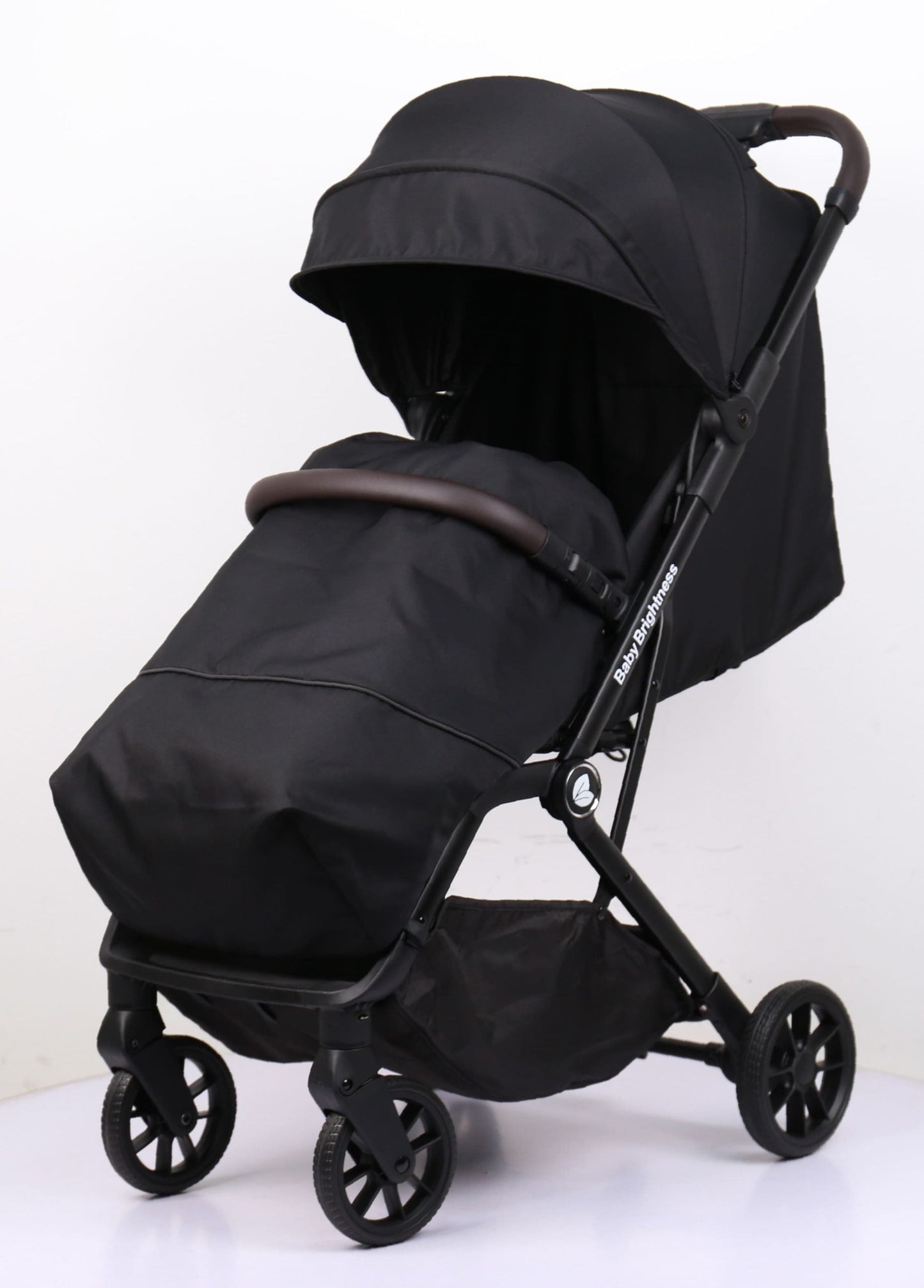 Pre-order Travel Pram – SwiftGo Lightweight Stroller with ISOFIX Booster Seat (Black) - image 2