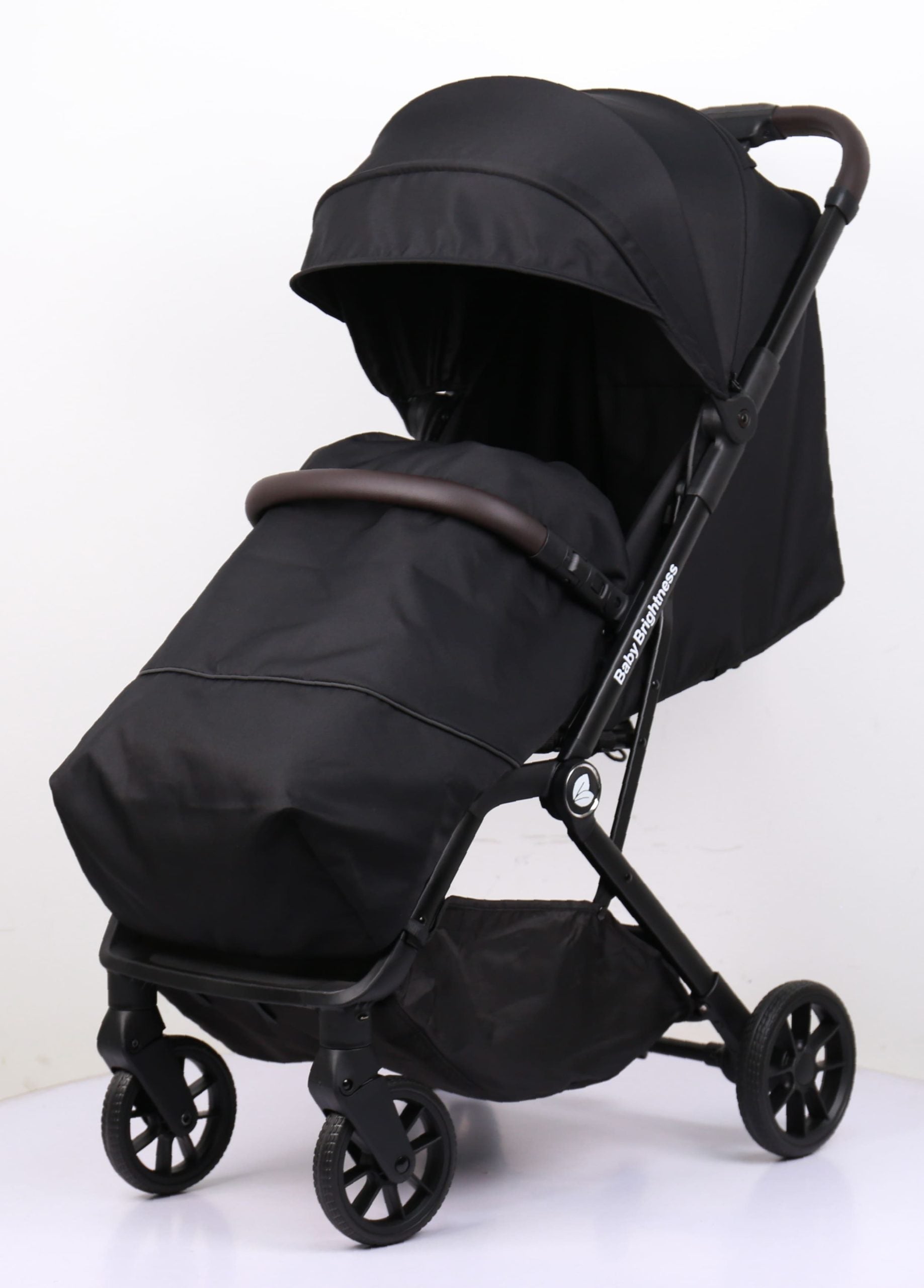 Pre-order Travel Pram – SwiftGo Lightweight Stroller with Booster Seat (Black) - image 2