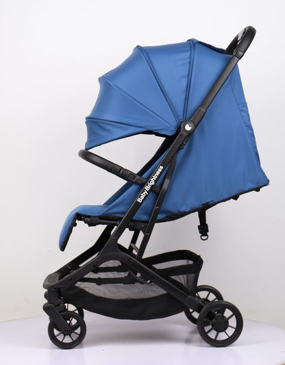 Travel Pram – AirGo Lightweight Stroller with Booster Seat (Blue)