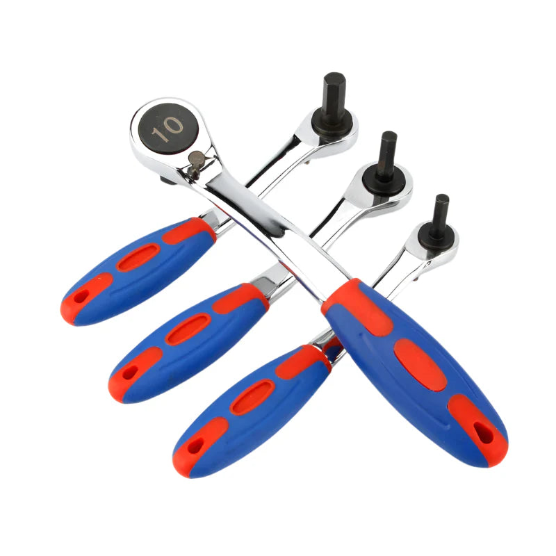 Reversible Ratchet Allen Key Wrench – 4mm to 17mm (available in various sizes)