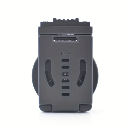 Heavy Duty Screwdriver Round Belt Clip Screw Nail Drill Bit Magnetic Tool Holder