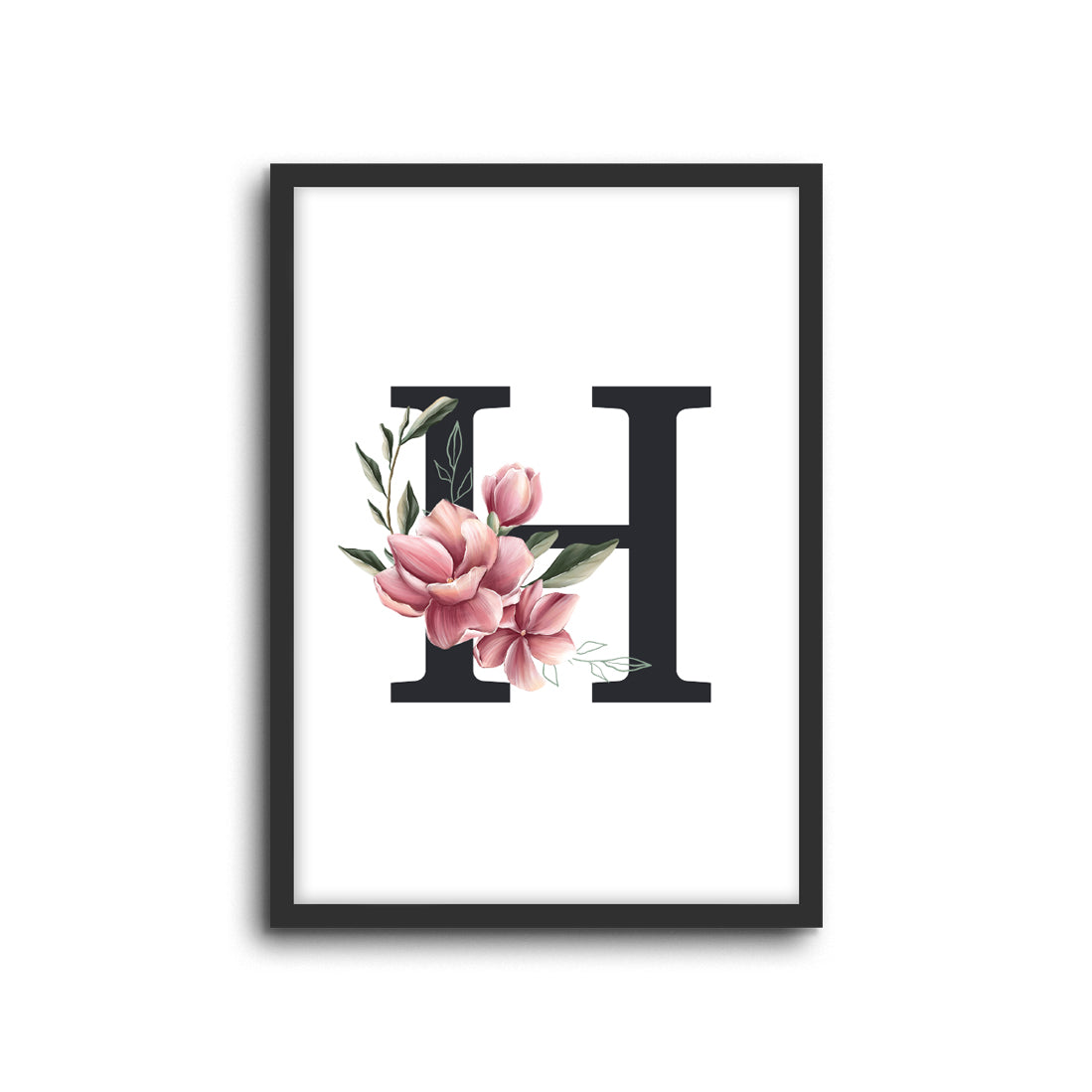 Wall Print |  Magnolia Initials