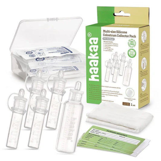 Haakaa Multi - Size Silicone Colostrum Collector Pack