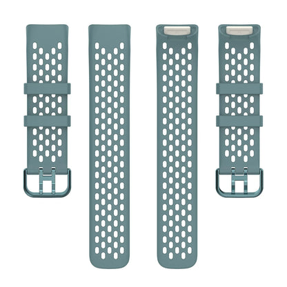 Silicone Sports Strap for the Fitbit Charge 5/6 Series (12 colours available)