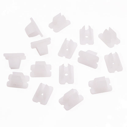 20pcs 6x12mm LED Fixing Mounting Clips Buckles Clamps For Neon String Rope Light