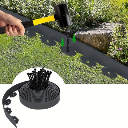 10M Lawn Edging Border Garden Fence Landscape - salelink.co.nz