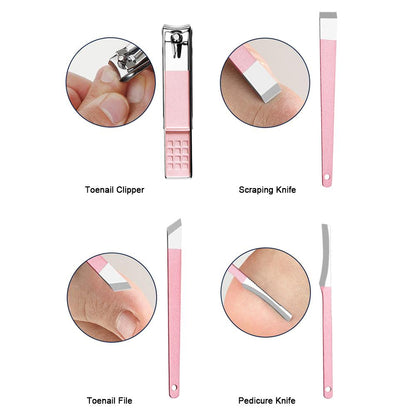 18PCS Nail Manicure Pedicure Set