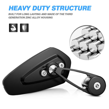 Motorcycle Bar End Mirrors Motorbike Rearview Mirror
