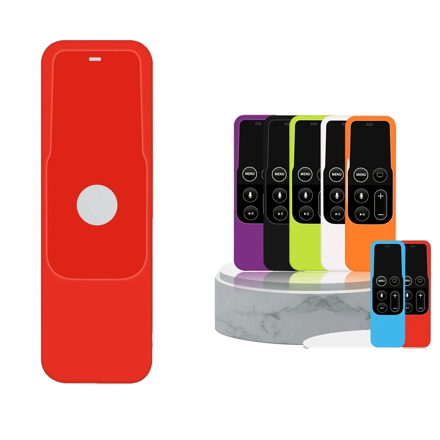 Silicone Protective Cover for Apple TV 4 Remote (8 colours available)