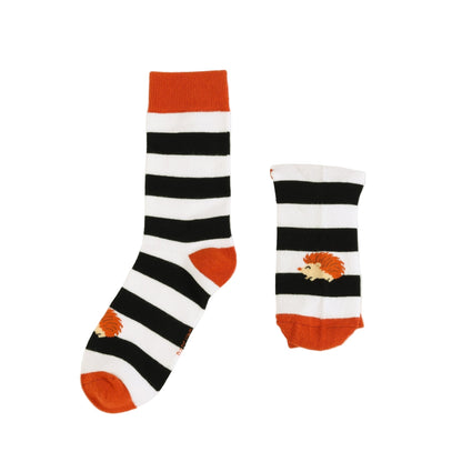 Save the Striped Hedgehog Bamboo Socks