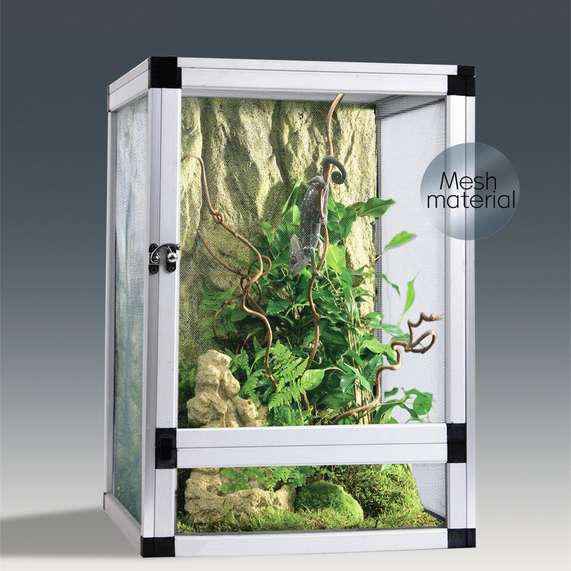 32*32*46cm Aluminum Alloy Reptile Enclosure