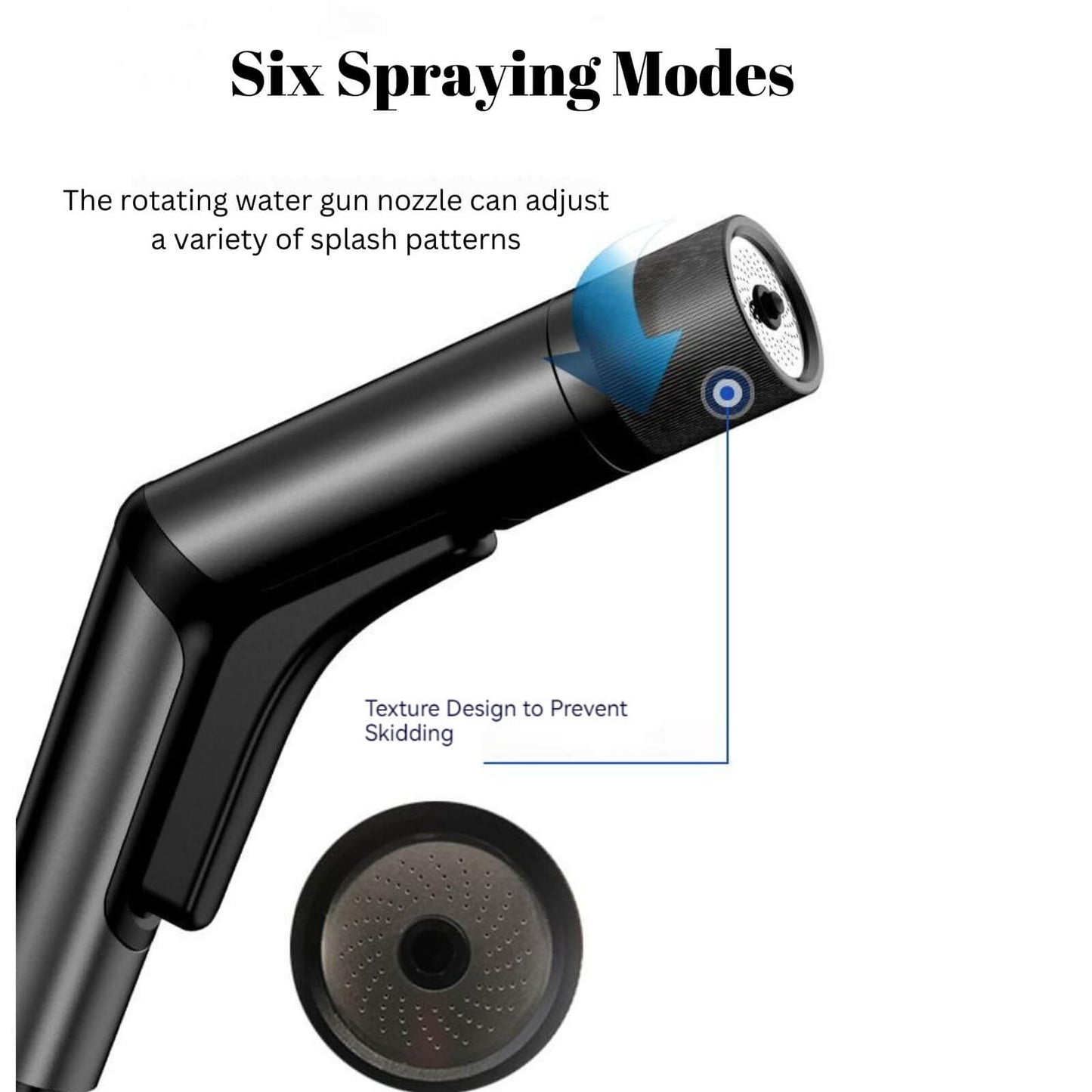 High Pressure Water Blaster Up To 15m Pipes :6 Spay Modes