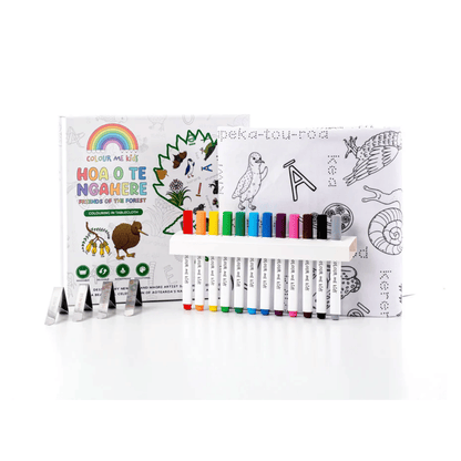 Colour Me Kids - Washable Colouring In Tablecloth Set
