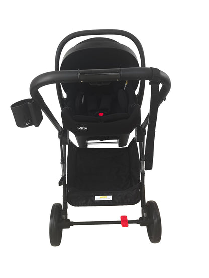 Preorder - 4in1 Crown Z Premium Stroller + Bassinet + Cloud i-Size Capsule Car Seat + Isofix Base with Leg Support Travel System