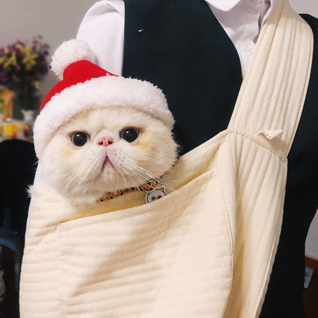 Pet Dog Cat Puppy Carrier Shoulder Pouch Travel Carry Bag Sling Backpack Outdoor