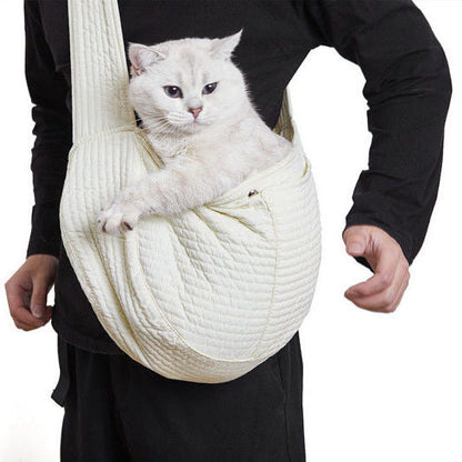 Pet Dog Cat Puppy Carrier Shoulder Pouch Travel Carry Bag Sling Backpack Outdoor
