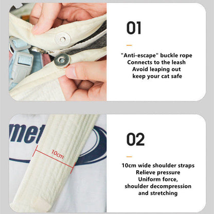 Pet Dog Cat Puppy Carrier Shoulder Pouch Travel Carry Bag Sling Backpack Outdoor