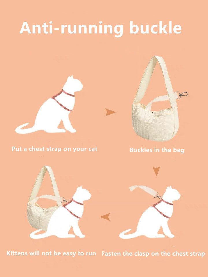 Pet Dog Cat Puppy Carrier Shoulder Pouch Travel Carry Bag Sling Backpack Outdoor