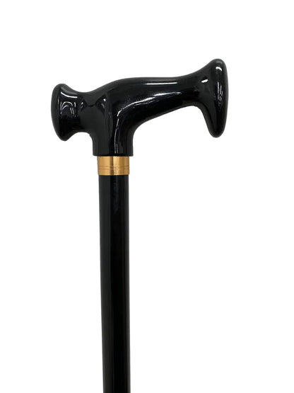 Black Aluminium Cane with T-Shape handle   (79084) - Babyonline