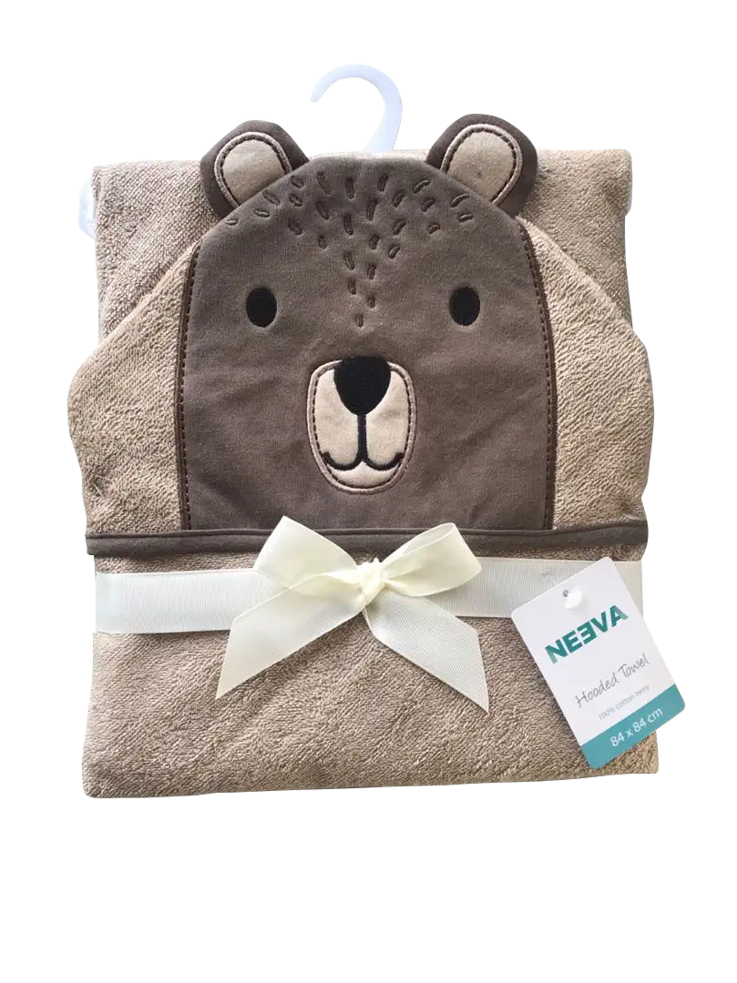 Neeva Hooded Towel BEAR - Babyonline
