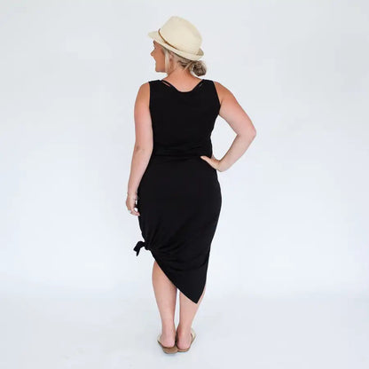 Milkbar Breastfeeding Chloe Dress | Black - Babyonline