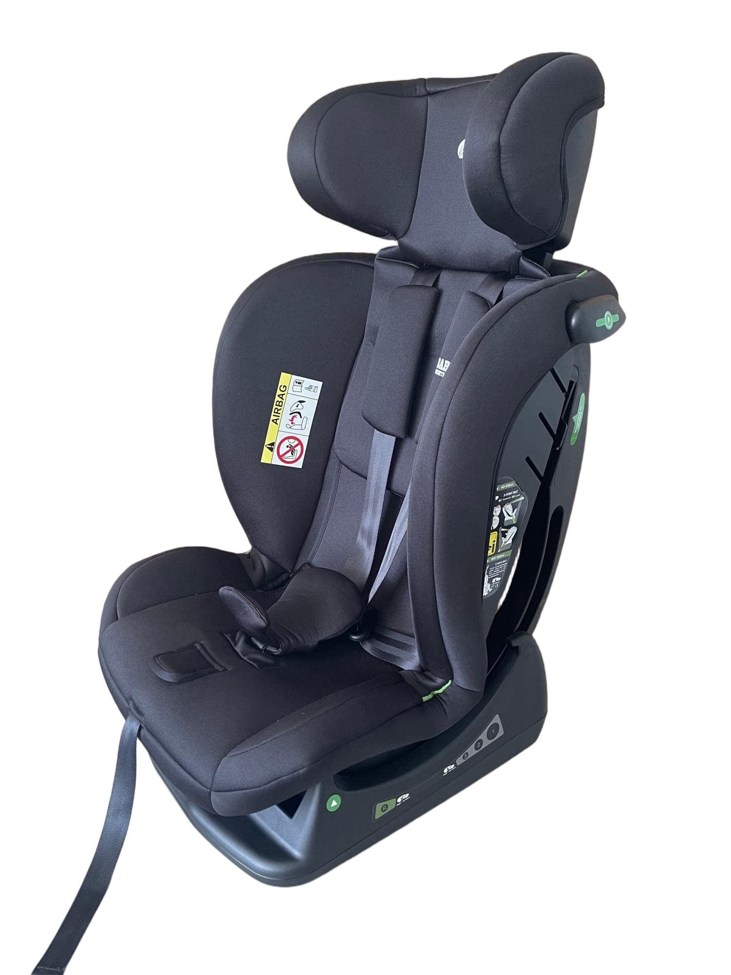 SafeMate Plus Convertible Newborn Car Seat – Grey - image 13