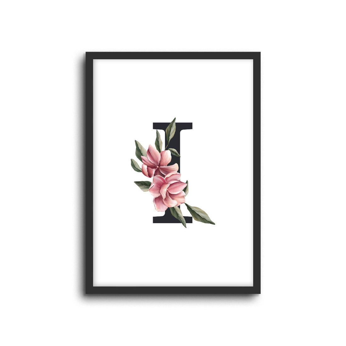 Wall Print |  Magnolia Initials