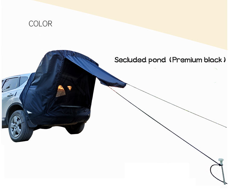 Car Trunk Tent Sunshade Rainproof Tailgate Shade Awning