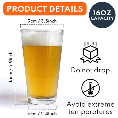 Personalized Beer Glass If I Am Too Drunk Bring Me To -