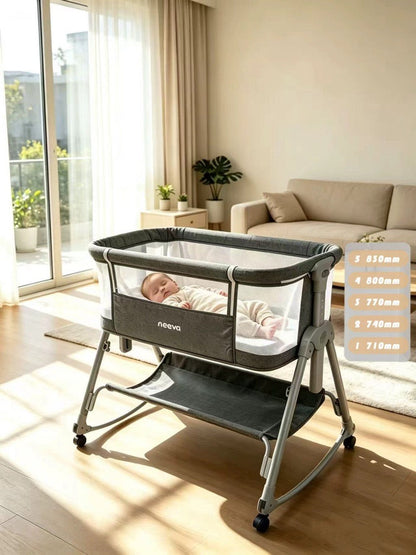 Neeva Co-Sleeper Bassinet with Mosquito Net Canopy