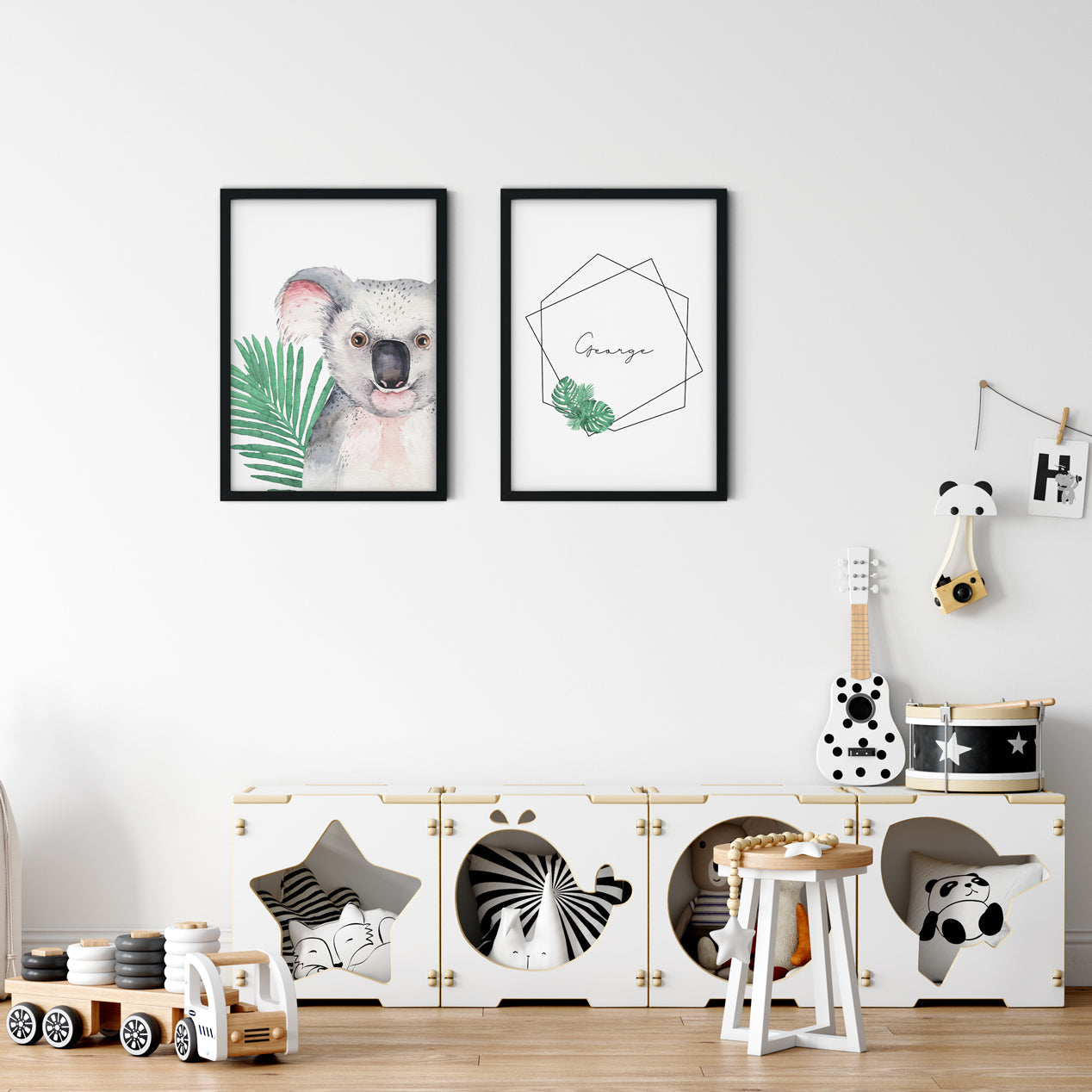 Wall Print |  Botanical - Custom Name
